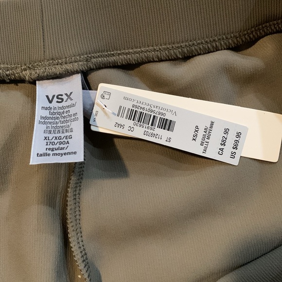 VSX LUXRib Wide-Leg Pant - Terra Olive - Picture 7 of 7